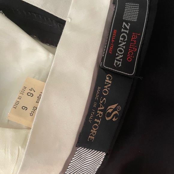 Dress Pants Super 100 Wool Made in Italy - Picture 2 of 7